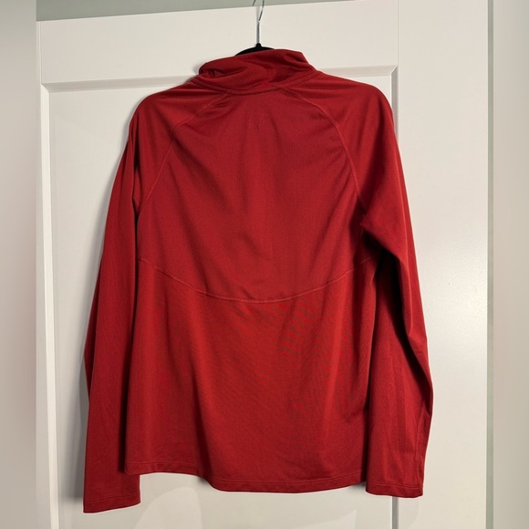 Arkansas Razorbacks Pullover Womens Medium Maroon Nike Slim Fit Dri Fit set - Picture 7 of 9